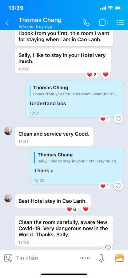 Phuc Hotel Cao Lãnh Eksteriør bilde